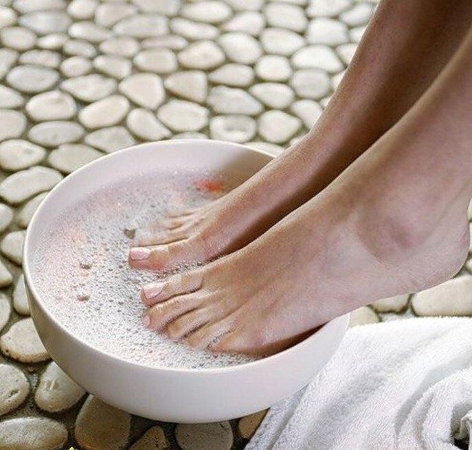 foot baths for nail fungus