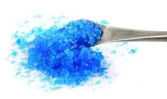 Copper sulfate used against toenail fungus